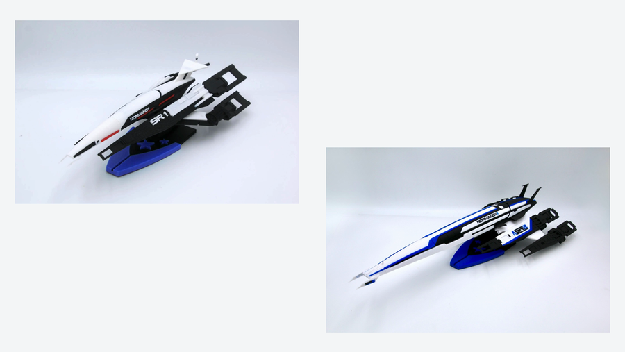 PrintVerse3D 15-inch Normandy SR1 and 20-inch Normandy SR2 catalogue models shown together for comparison