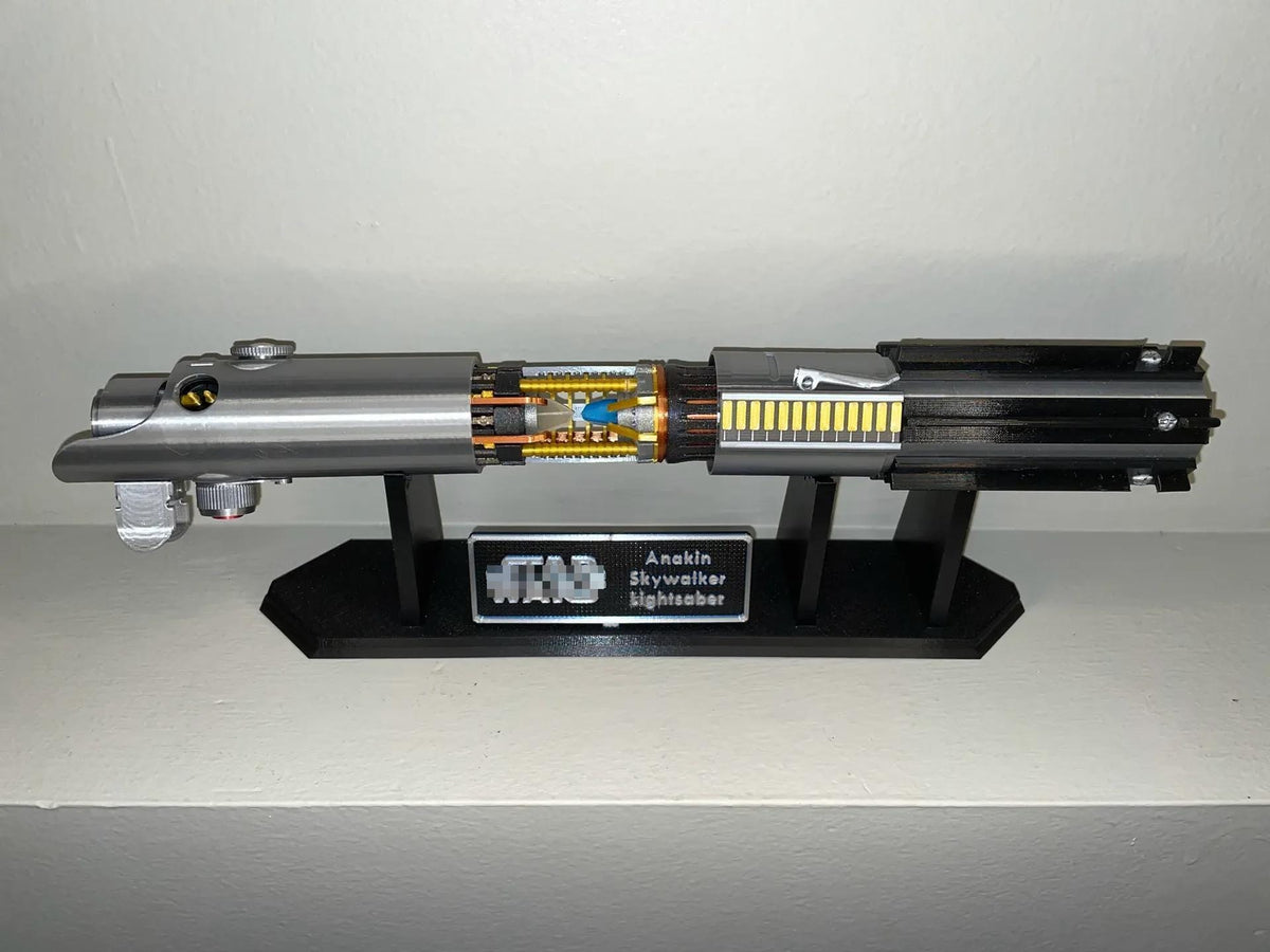 Anakin Skywalker Lightsaber Crystal Reveal - 3D Printed Replica