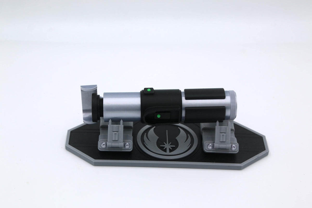 Yoda's Lightsaber Hilt with Stand - 3D Printed Replica