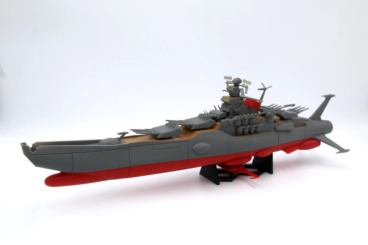 25-inch Battleship Yamato - Space Battleship - Fully colored and Assembled - 3D Printed
