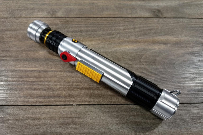 Ezra Bridger's 2nd Lightsaber Hilt with Stand - 3D Printed Replica