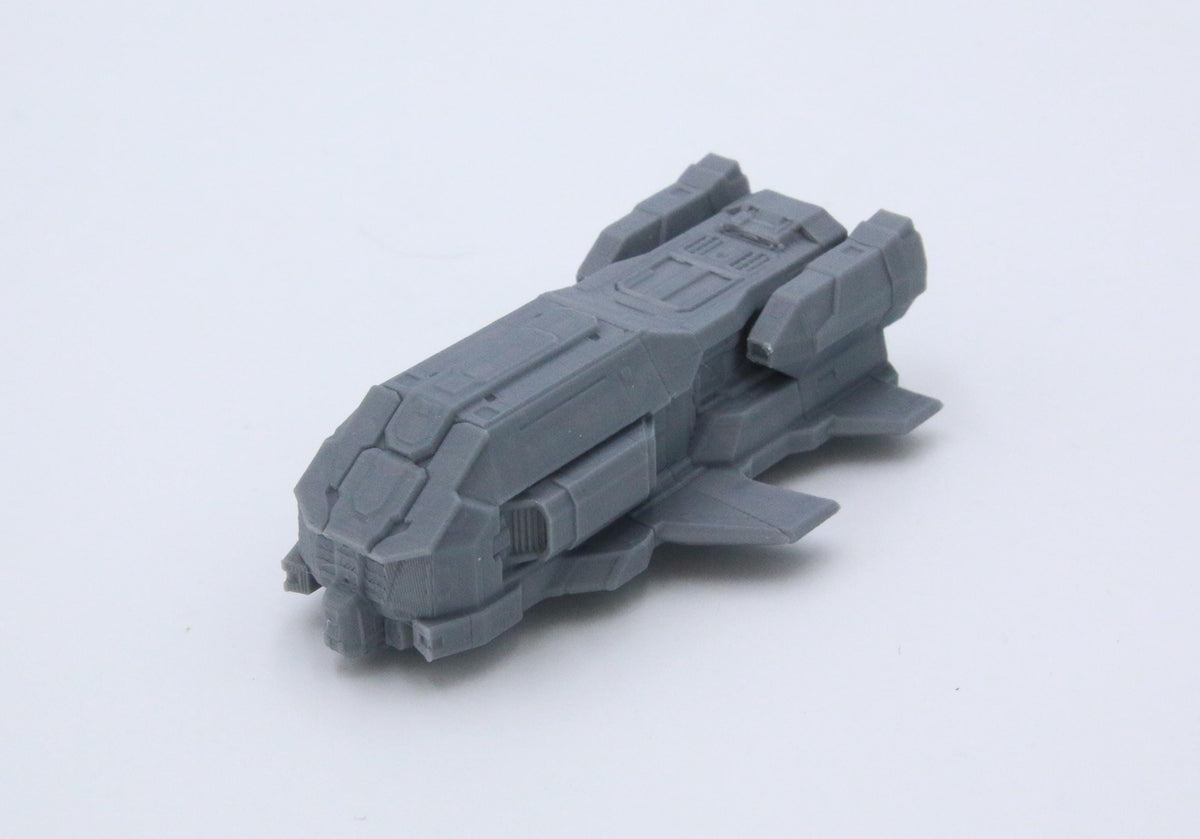 Type-7 Transporter - 6", 8", 10" Model Kit - 3D Printed Spaceship