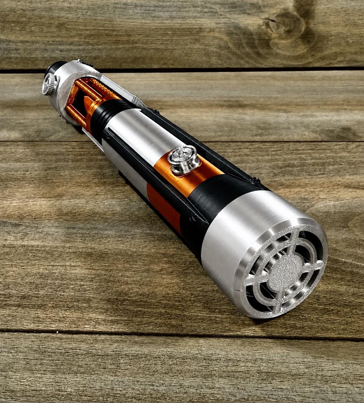 Galen Merek Starkiller's Lightsaber Hilt with Stand - 3D Printed Replica