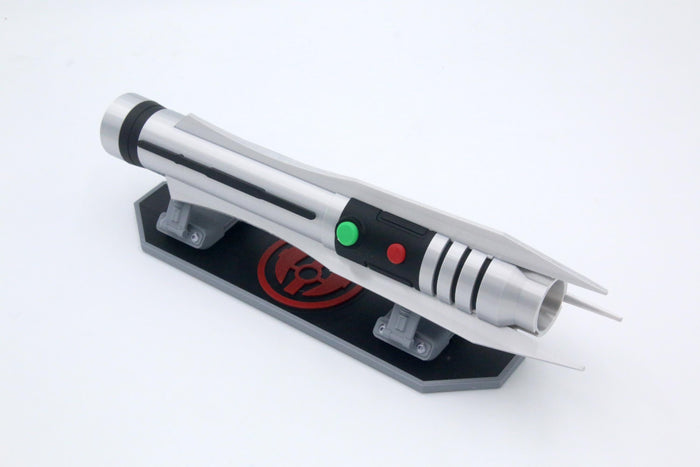 Darth Revan's Lightsaber Hilt with Stand - 3D Printed Replica