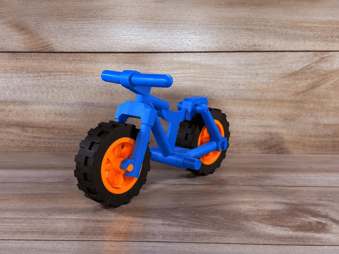 Big Brick Mountain Bike Figure - 3D Printed Display Collectible