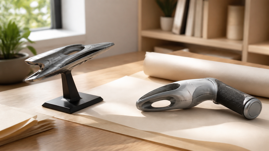 Generic spacecraft display model and futuristic prop replica prepared as gift options