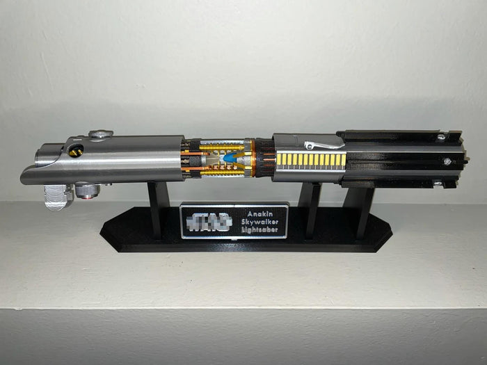 Anakin Skywalker Lightsaber Crystal Reveal - 3D Printed Replica