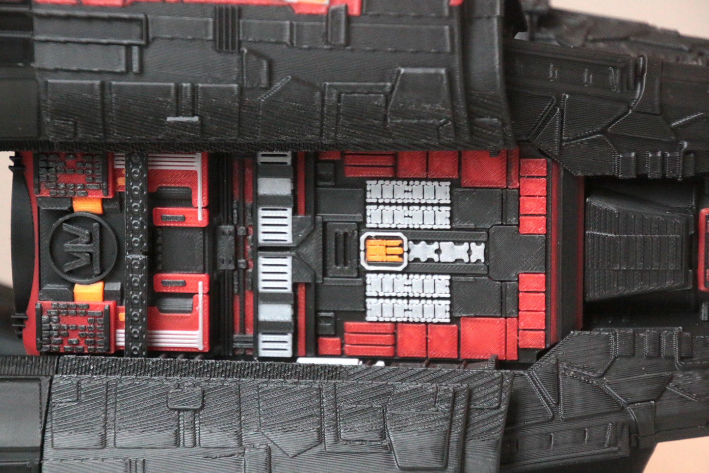 20-Inch Donnager Class Battleship (Large) - Stunning 3D Printed Spaceship Model