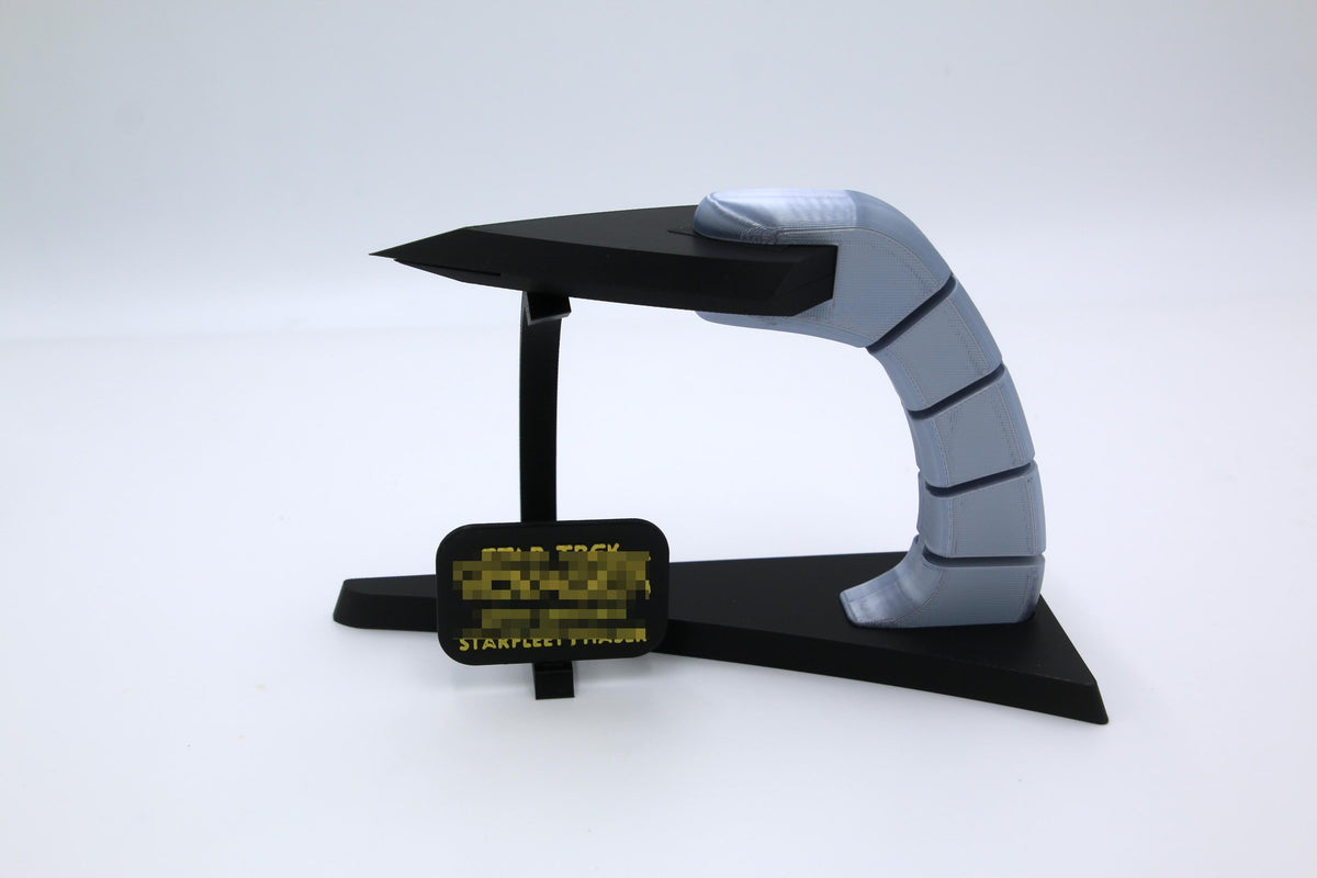 29th Century Phaser with Stand - 3D Printed - Fully Colored and Assembled