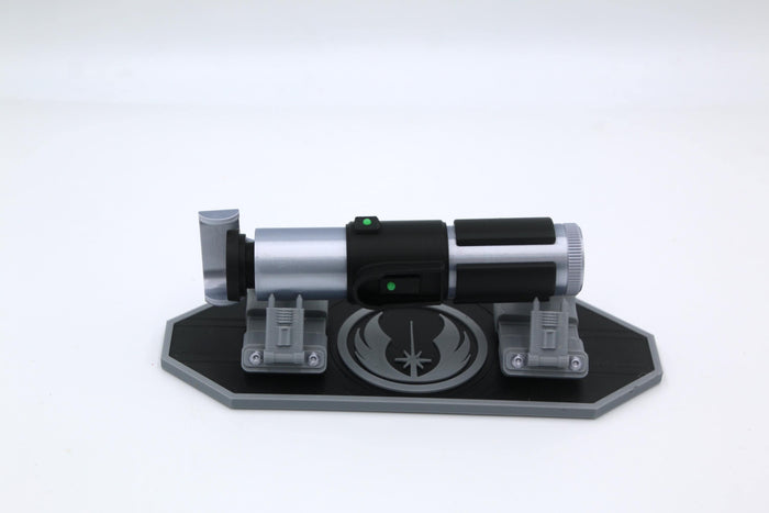 Yoda's Lightsaber Hilt with Stand - 3D Printed Replica