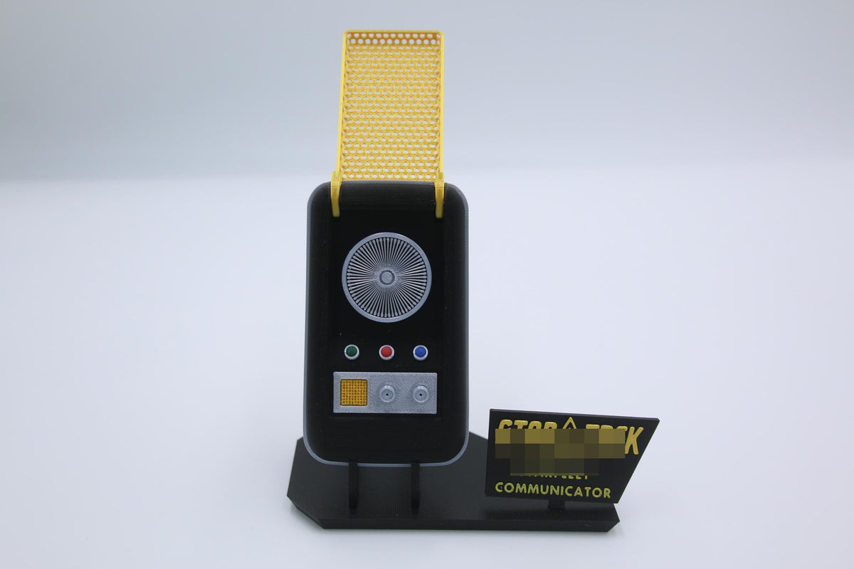 TOS Communicator - 3D Printed - Fully colored and assembled