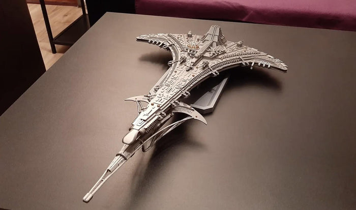 16-inch Destiny and Seed Ship - 3D Printable Replica - Fully colored and assembled