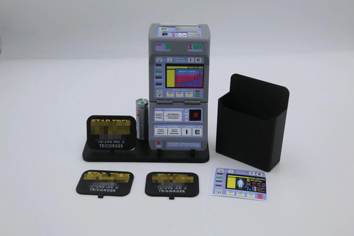 TR-590 Tricorder and Stand