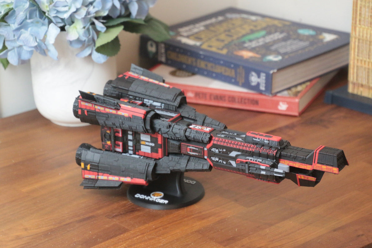13-Inch Donnager Class Battleship - Stunning 3D Printed Spaceship Model