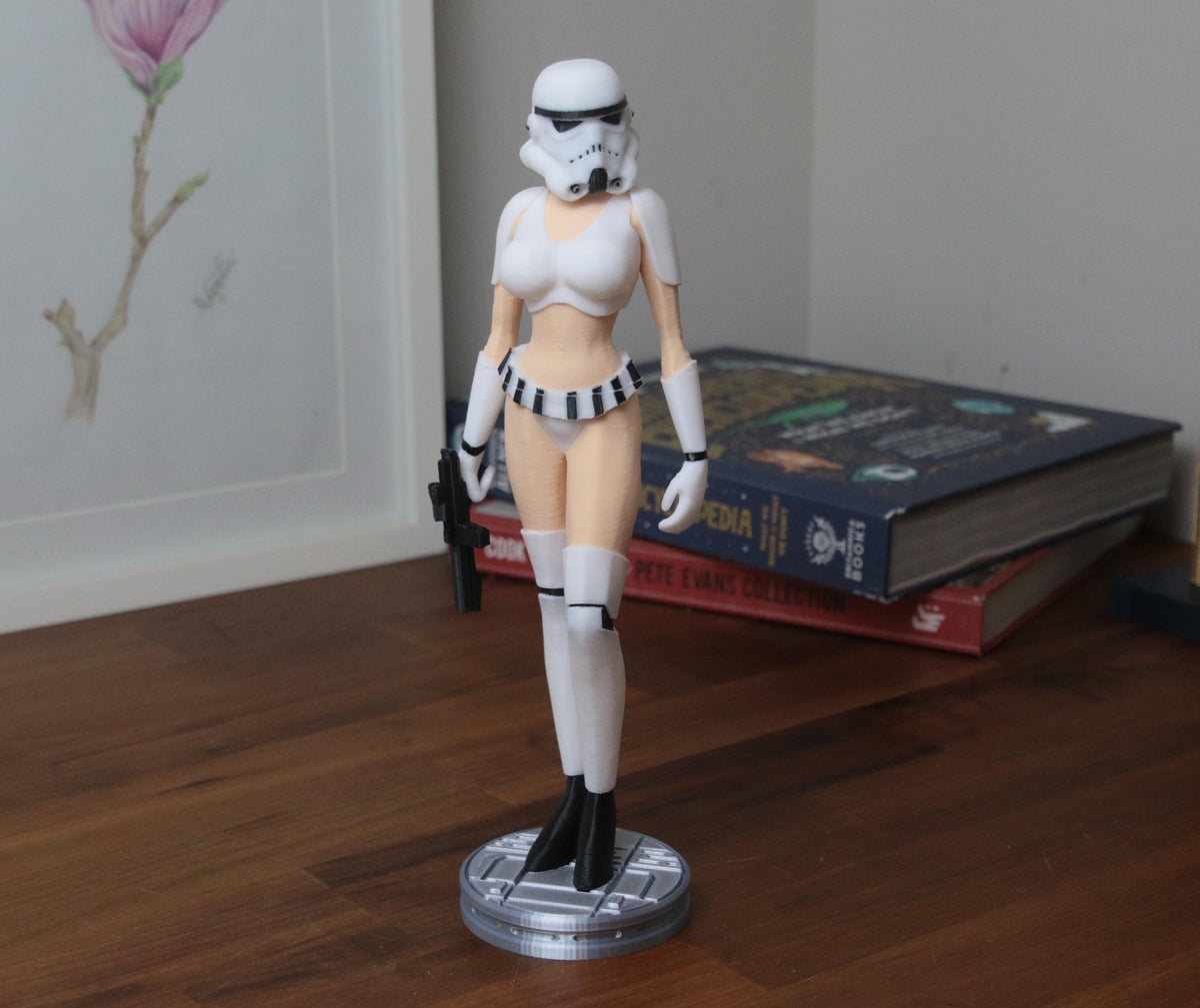 10-inch Female Stormtrooper - Fully Painted and Assembled - 3D Printed Collectible