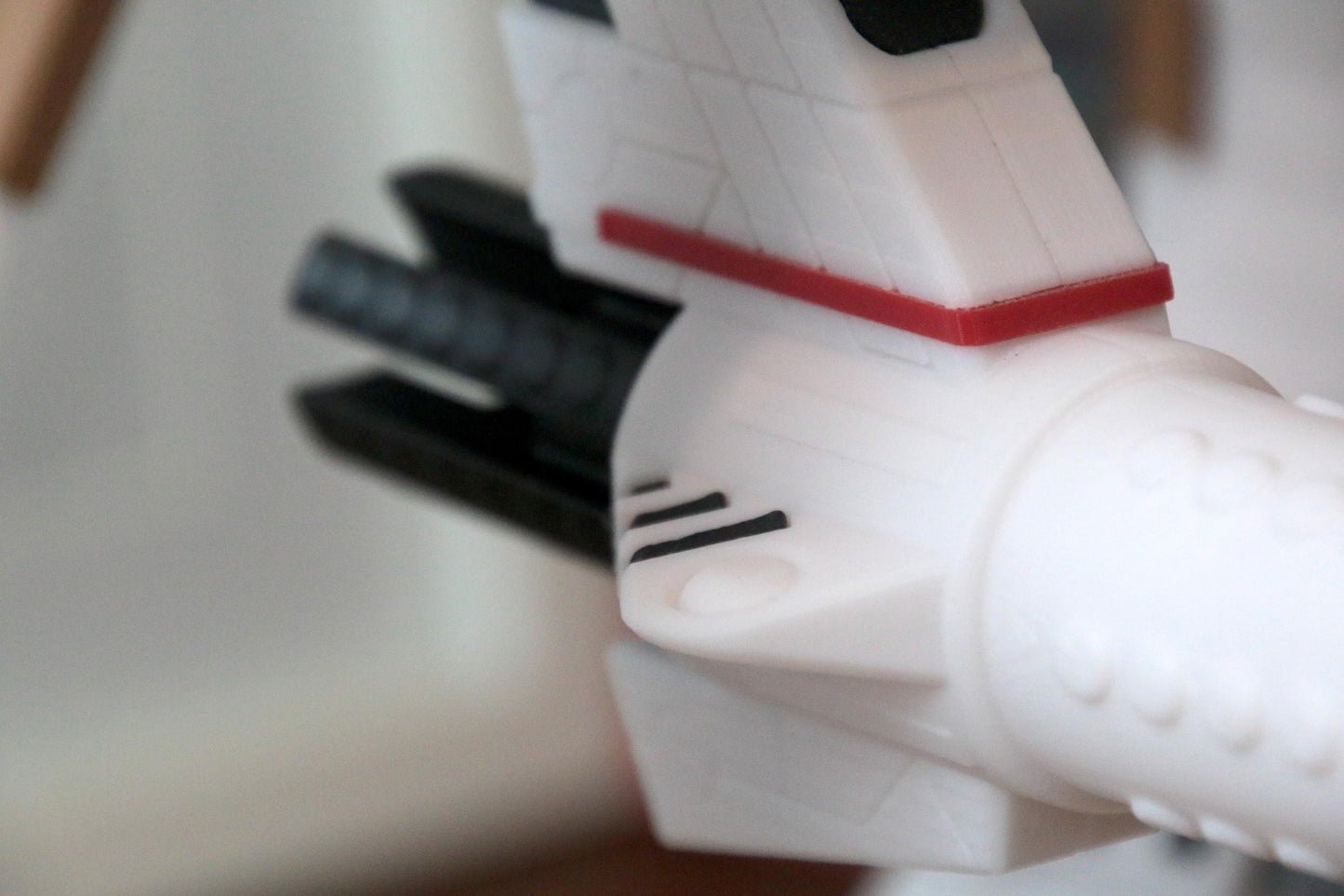 14-inch Declaration Class XCV-330 Enterprise - 3D Printed Replica - Fully colored and assembled