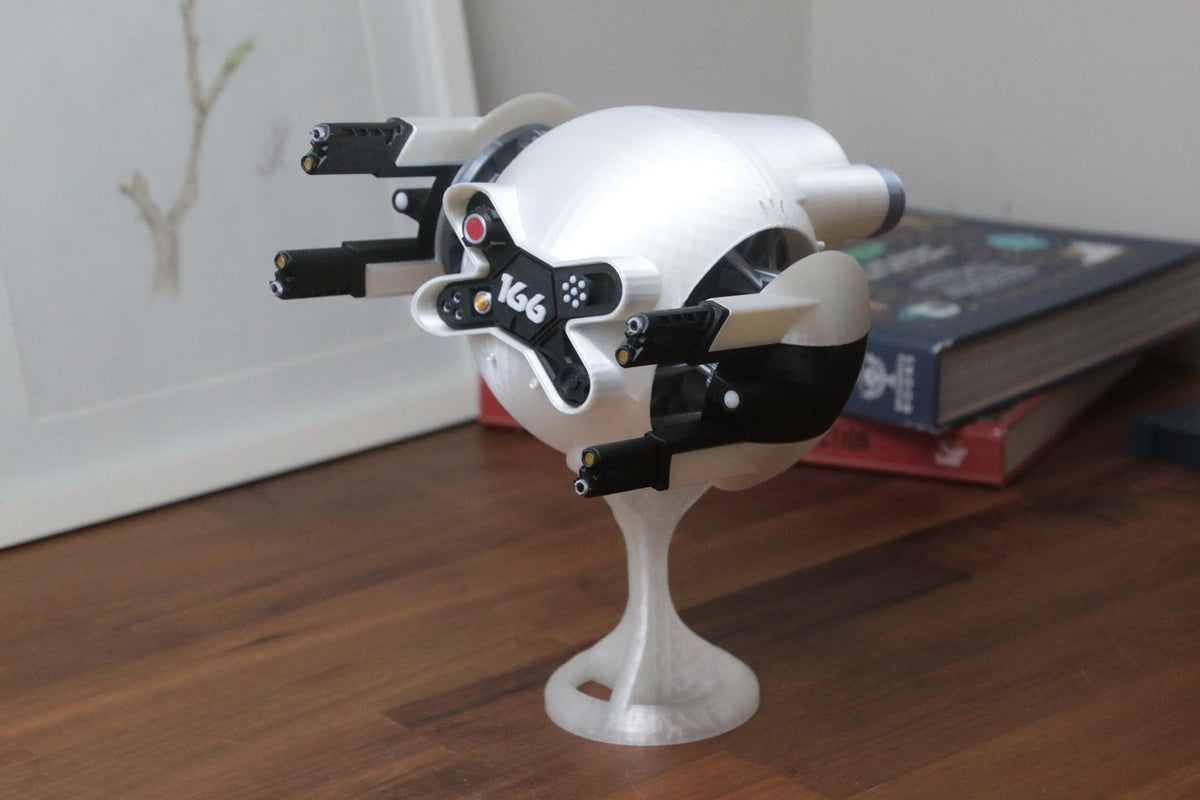 166 Drone | – High-Detail Sci-Fi Replica - Fully colored and Assembled - 3D Printed