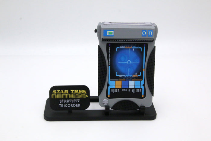 Nemesis Tricorder and Stand