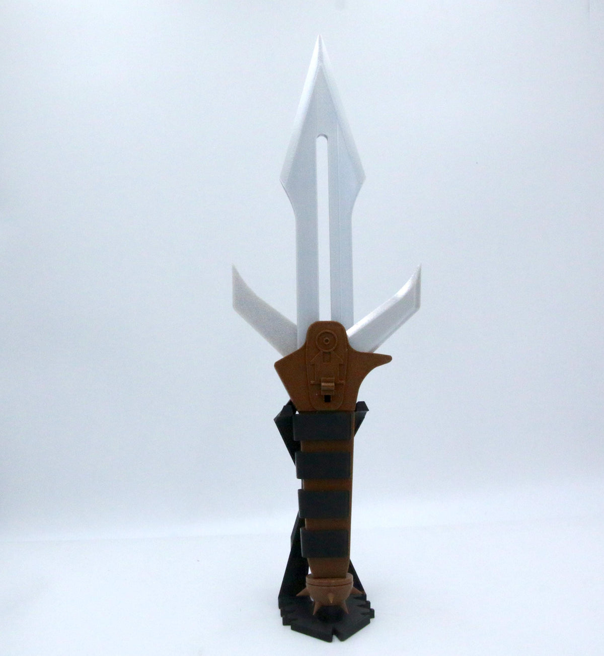 Klingon Dk'tahg Knife (Toy) with Stand - 3D Printed - Fully Colored and Assembled