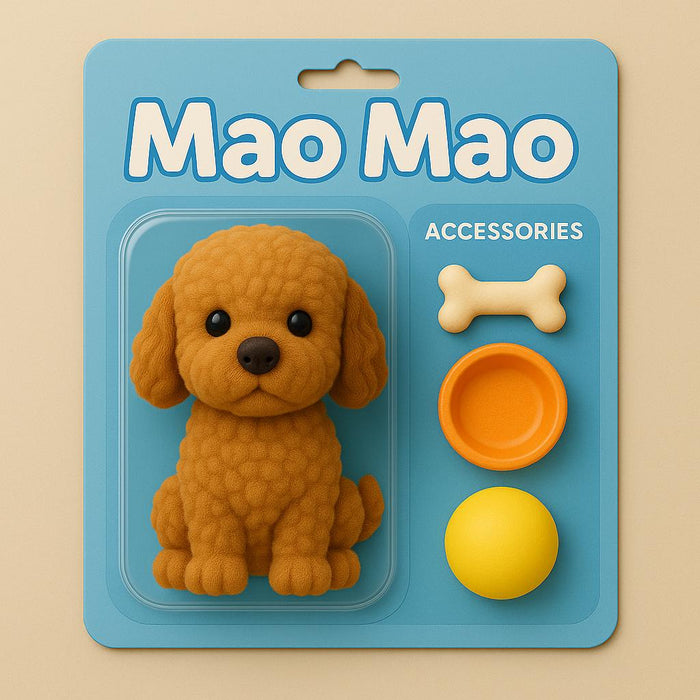 Personalized 3D Printed Dog Figure - Custom Pet Keepsake