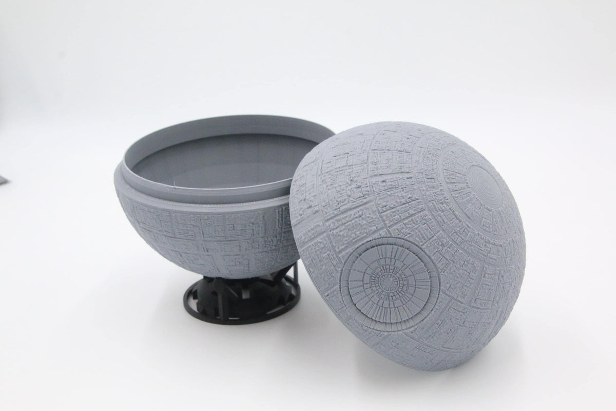 Death Star Storage with Stand - Star Wars - 3D Printed