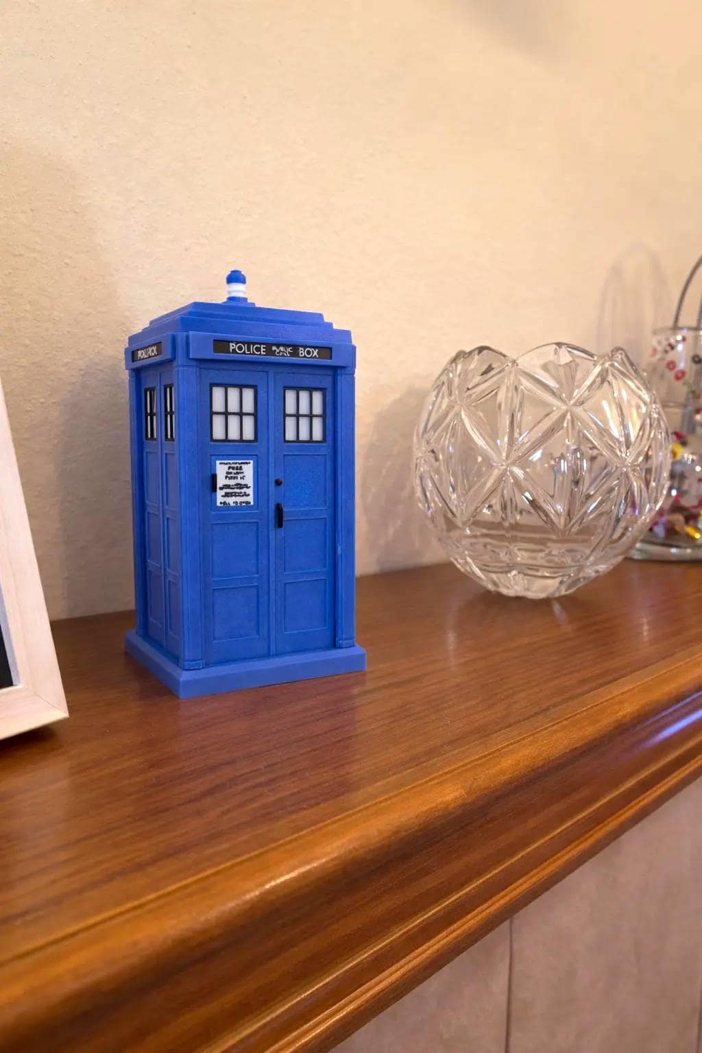 TARDIS Inspired by Dr Who | 3D Printed | Fully Colored