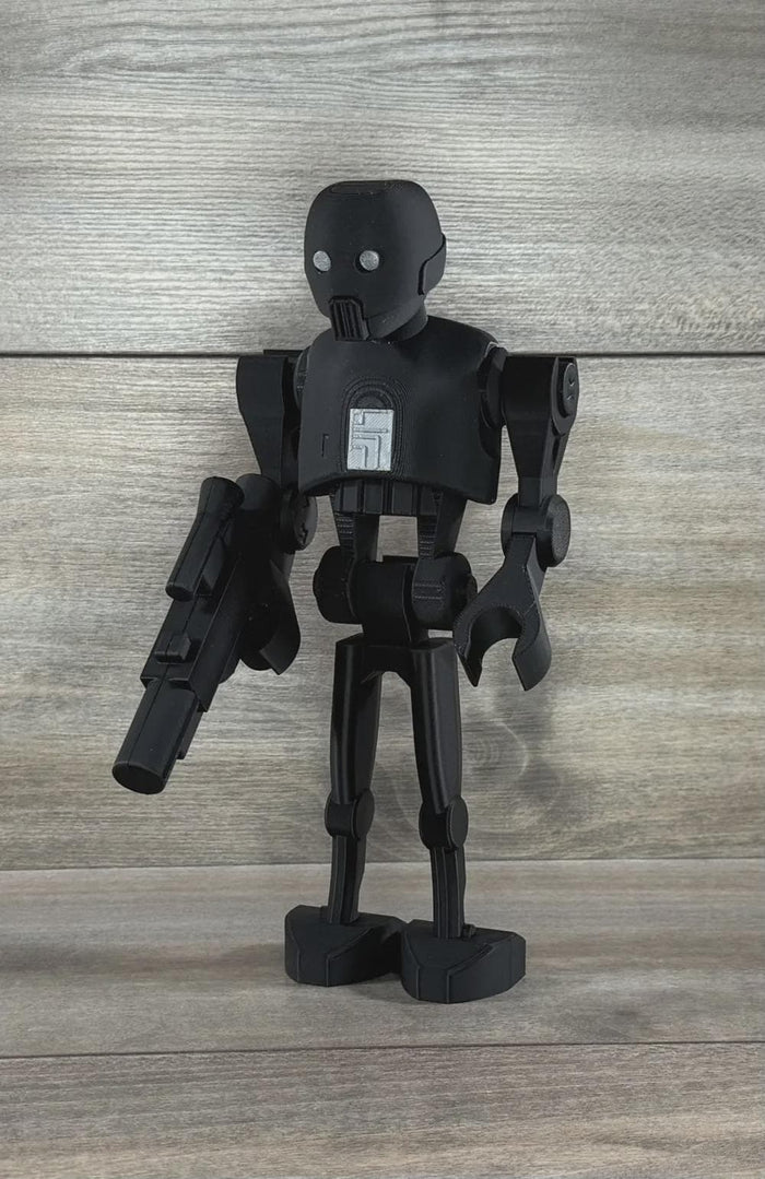 Big Brick K-2SO 500% Scale Figure - 3D Printed Sci-Fi Collectible Model