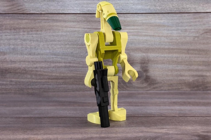 Big Brick Kashyyyk B1 Battle Droid 500% Scale 3D Printed Model - Sci-Fi Display Figure