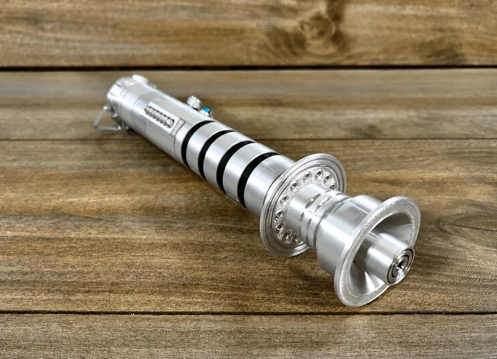 Ben Skywalker's Lightsaber Hilt with Stand - 3D Printed Replica