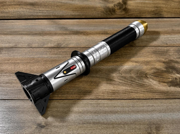 Baylan Skoll's Lightsaber Hilt with Stand - 3D Printed Replica