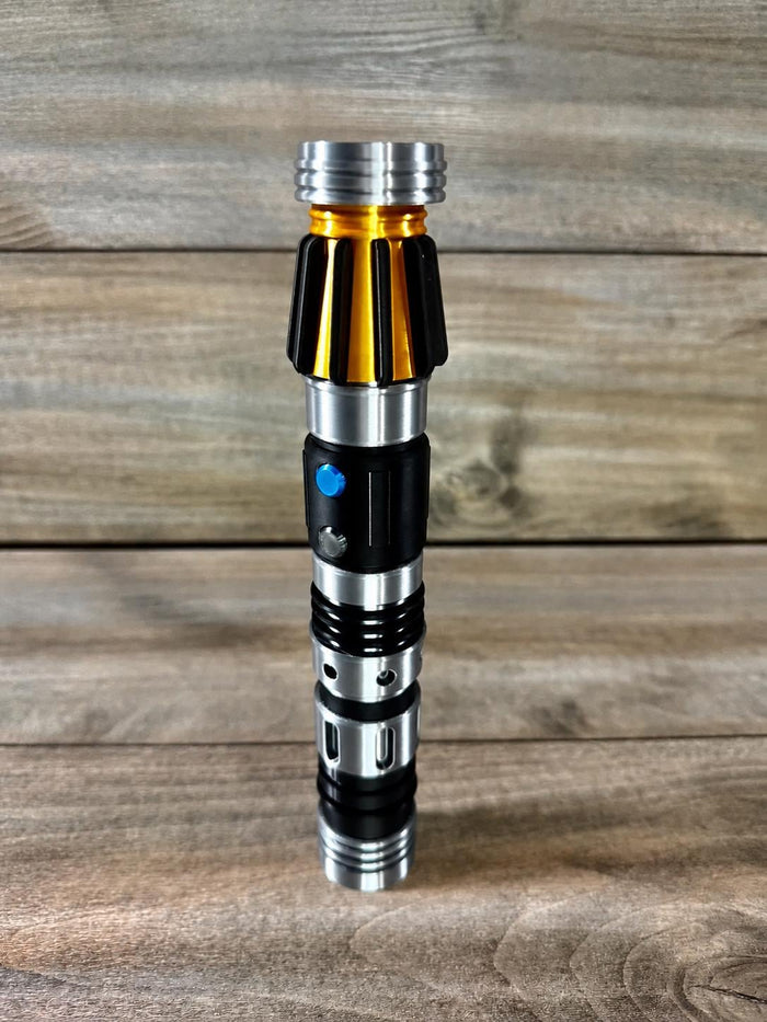 Padawan Training Lightsaber Hilt with Stand - 3D Printed Replica