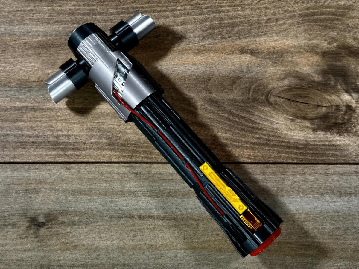 Kylo Ren's Lightsaber, 3D Printed Prop, Display Collectible, Cosplay Gift